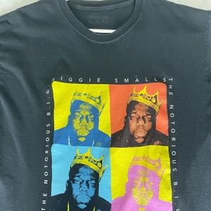 biggie smalls oversized graphic tee